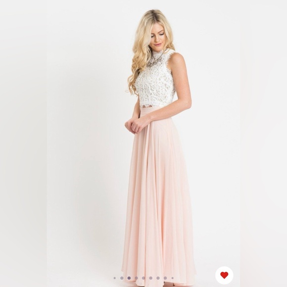 NEW in bag XS Petite Amelia maxi skirt pink - Picture 2 of 6